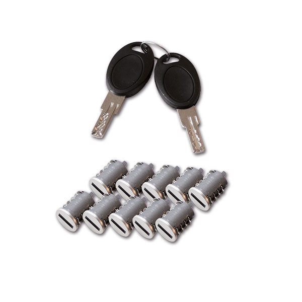 Kit 10 cilindri 2 chiavi HSC SRT1038DH