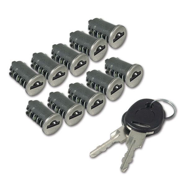 Kit of 10 cylinders with 2 keys New System SRT1038DN