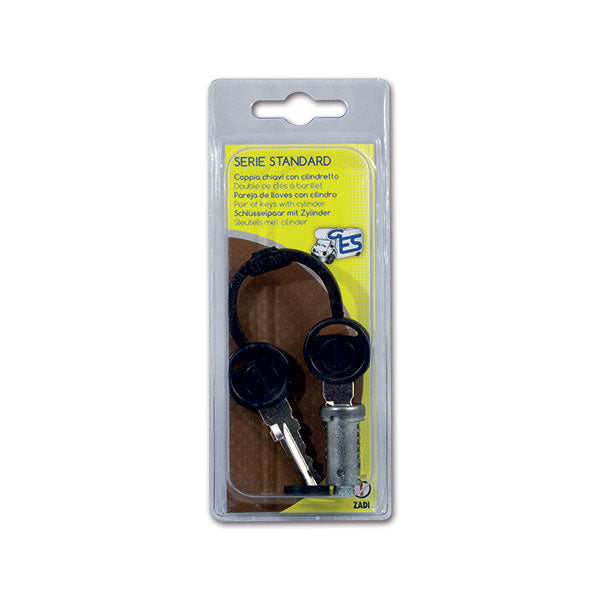 Zadi Kit 2 chiavi e 1 cilindro - blister