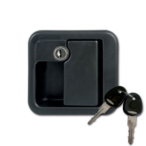 Maniglia esterna 1059 nera con chiavi SRT1059NPE