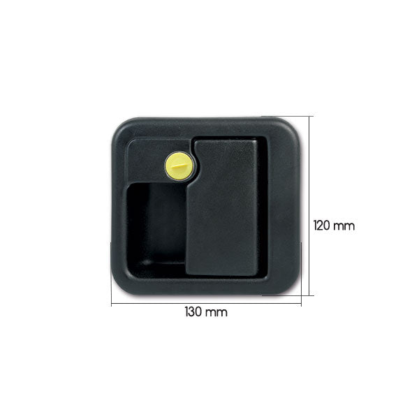 Maniglia esterna 1059 nera SRT1059NP
