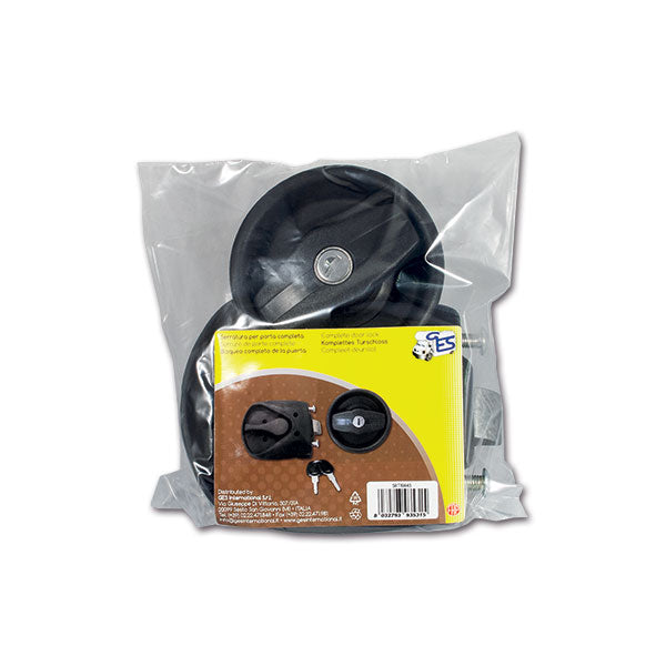 Kit de cerradura negra 1064 - Bolsa SRT1064S