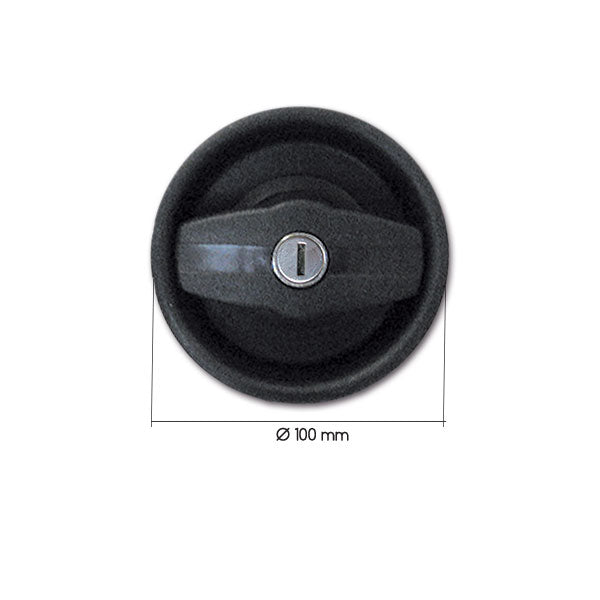 Kit de cerradura negra 1064 - Bolsa SRT1064S