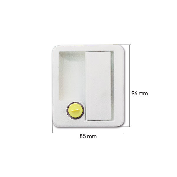 Serratura 1070 bianca SRT1070BP