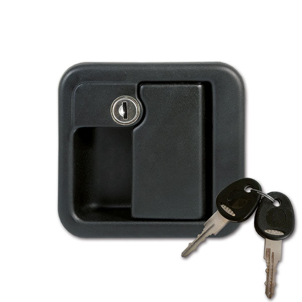 Maniglia esterna 1090 nera con chiavi SRT1090NPE