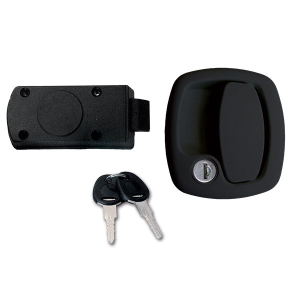 Cerradura negra completa 1200 - Nueva llave System SRT1300N