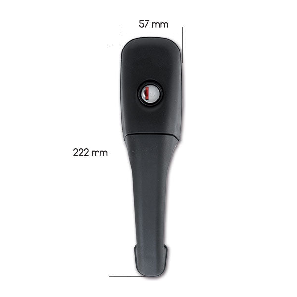 Zadi Serratura Roulotte nera completa