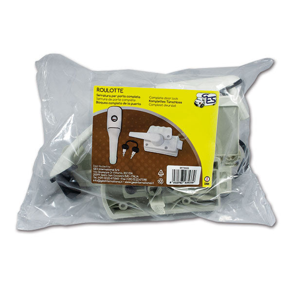 Zadi Serratura Roulotte completa in sacchetto