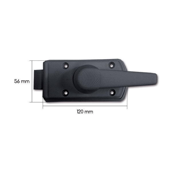 Meccanismo interno sinistra Europa con maniglia SRT1306PI