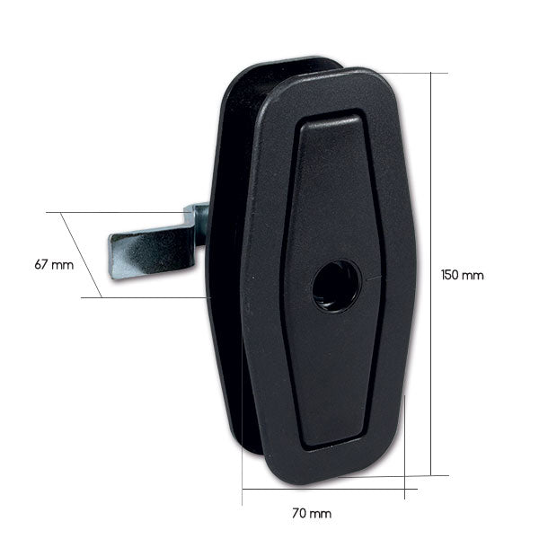 Black Salino Lock SRT2207NP