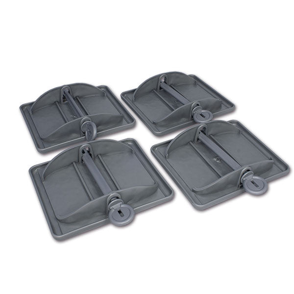 4 basi antisprofondamento per piedini STA203