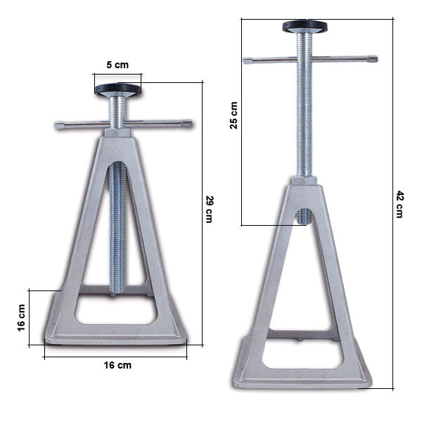 Raptor Alu Jacks RAPTOR 4 pz