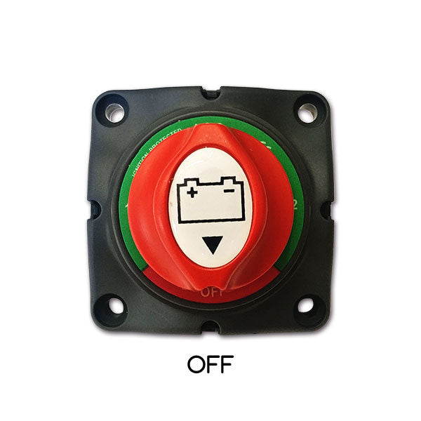 Battery selector with knob 300 A 8024827728604