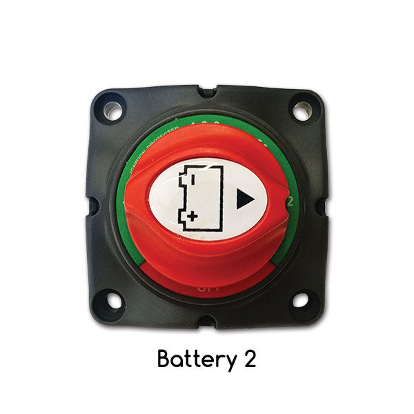 Battery selector with knob 300 A 8024827728604