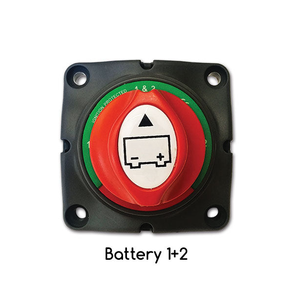 Battery selector with knob 300 A 8024827728604
