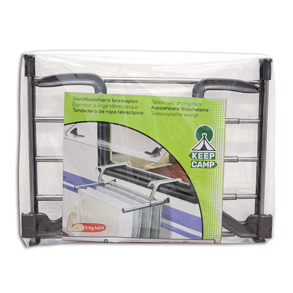 Tendedero telescópico ExtraHome para autocaravanas, caravanas y remolques