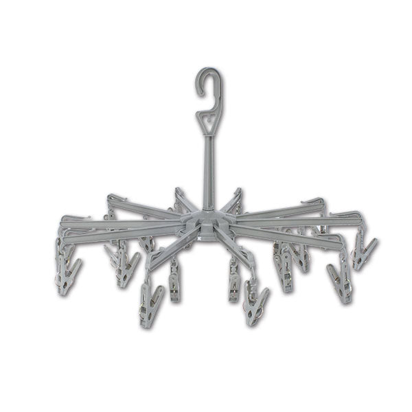 STE09 Rotating Clothes Drying Rack with Hook