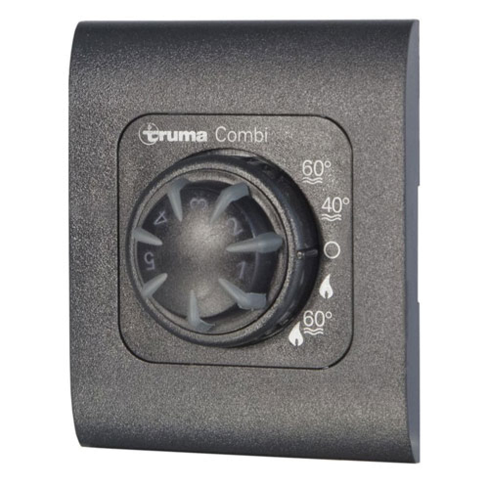 GES Pannello di Comando Completo Nero Truma Combi C4/6+D STF9063