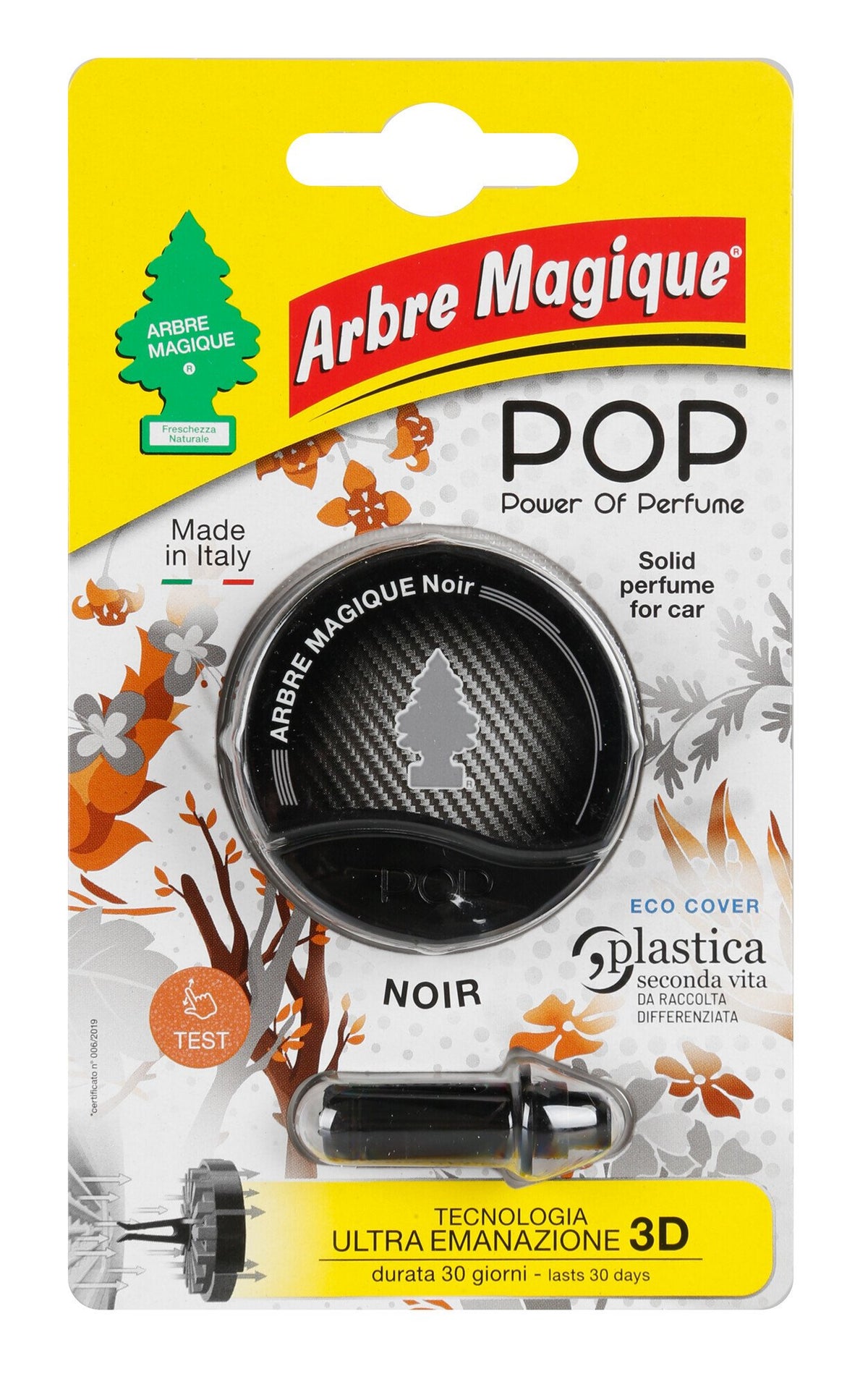 Arbre Magique Arbre Magique Pop, deodorante - Noir