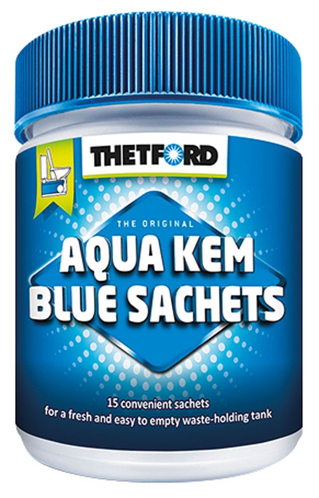 Thetford Karton 6 Stück Aqua Kem Blaue Sachets 15 Beutel