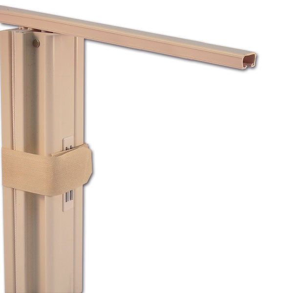 Separatore in Tessuto Idrorepellente Plissettato Color Panna per Camper 190x100 cm TND201