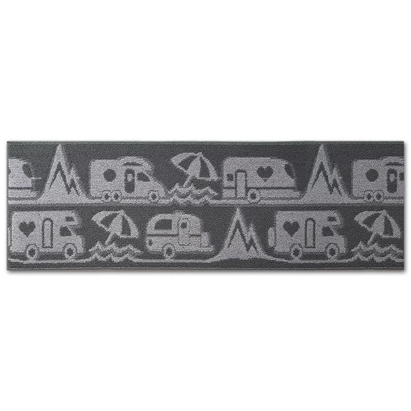 Tappetino Master Camp - 200 x 50 cm - grigio TPL504