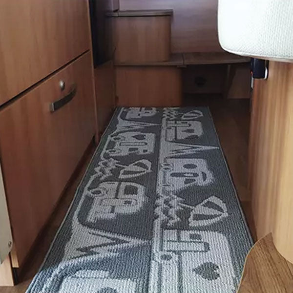 Tappetino Master Camp - 200 x 50 cm - grigio TPL504