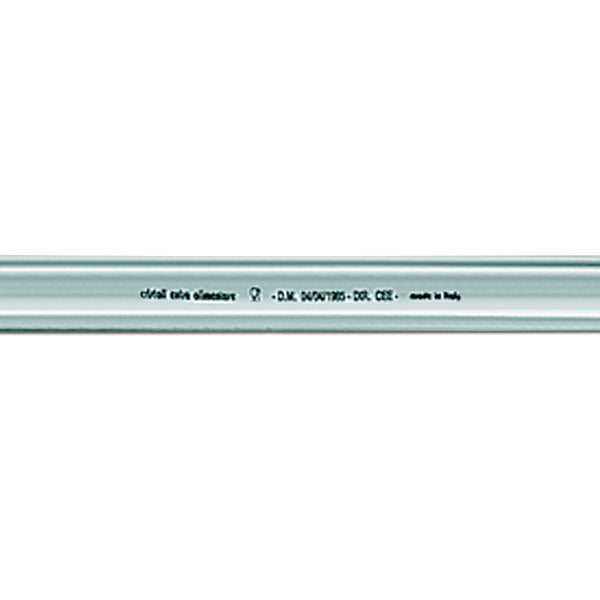 Tubo PVC trasparente 12x17 mm per acqua Camper e Van PREZZO AL METRO TUB012T