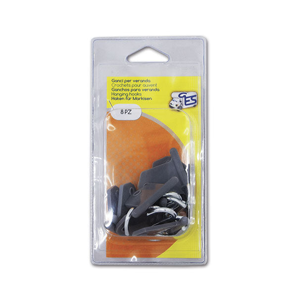 Ganci per veranda - blister 8 pz VRA0413C