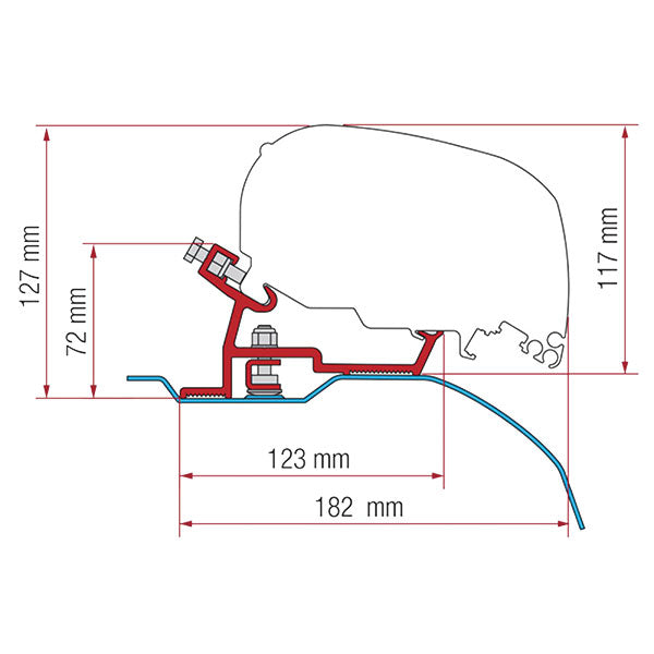Kit Fiamma Ducato Techo Alto >06 98655Z101