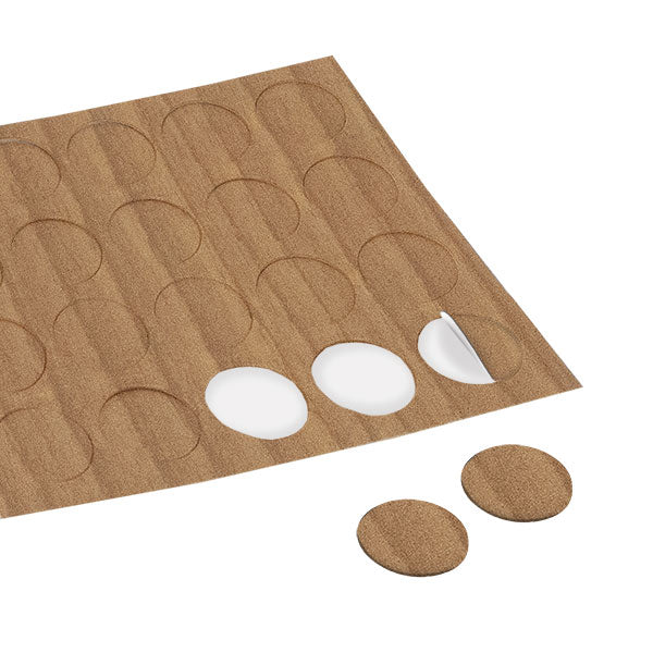 Cover adesivi nocciola diametro 13 VTE135