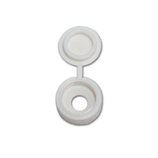 Cappuccio coprivite bianco diametro 13 - 100 pezzi VTE13B