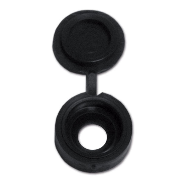 Cappuccio coprivite nero diametro 13 - 100 pezzi VTE13N