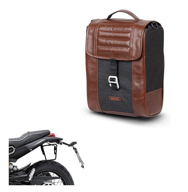 KIT TELAIETTI SHAD + BORSE SR38 ZONTES G1-125/X/SCRAMBLER 125 2020