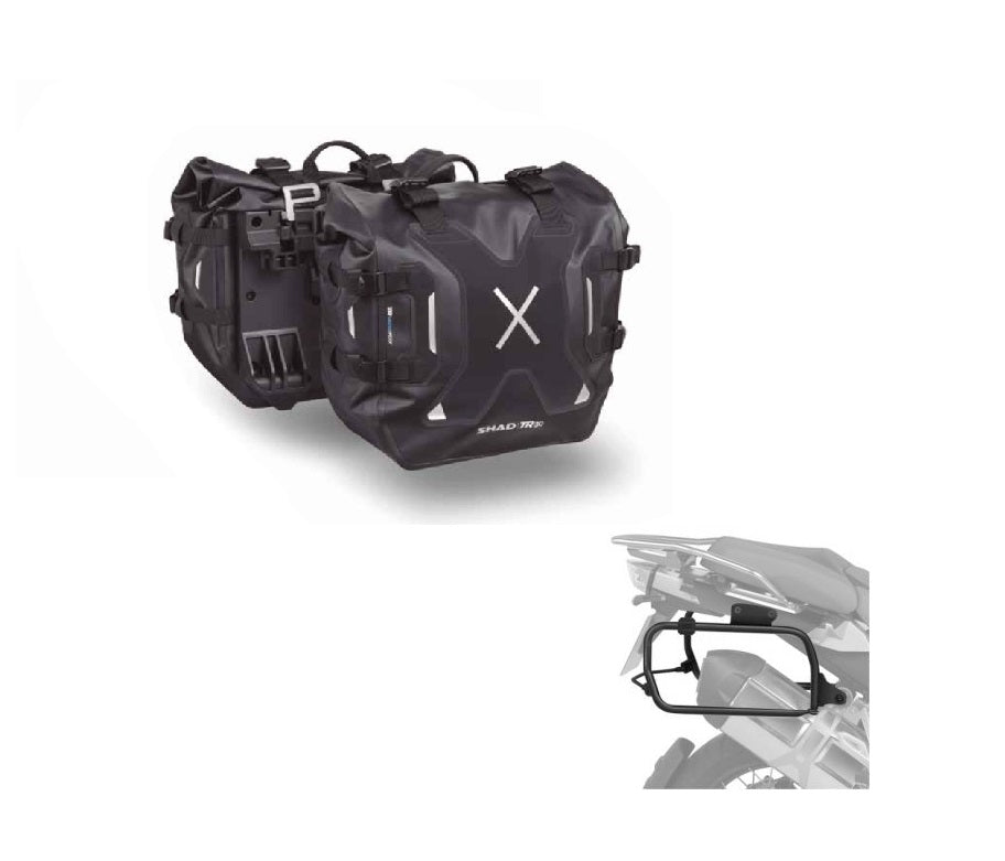SHAD Terra TR30 Seitenkoffer-Kit + Morbidelli T1002VX 24 4P Systemrahmen