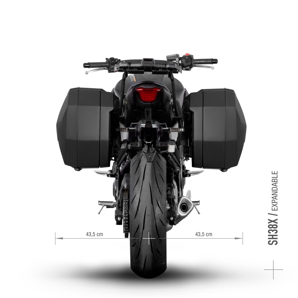 Sistema de soporte para maletas laterales Shad Shad 3P YAMAHA MT07 2025 Y0MT75IF