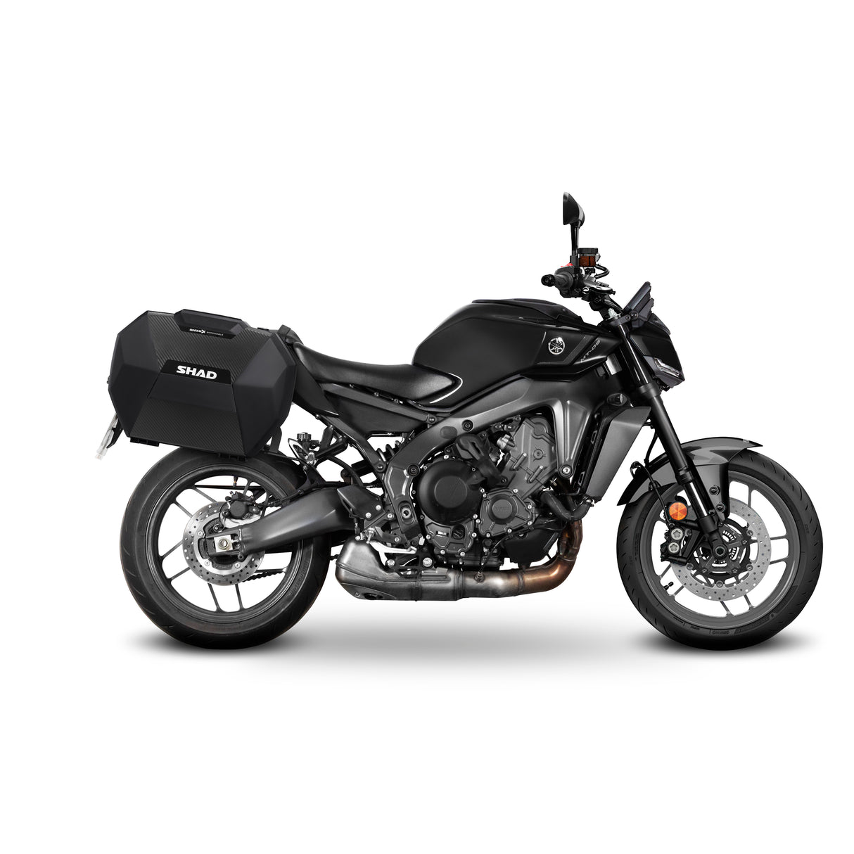 KIT DE MALETAS LATERALES SHAD SH23 + CHASIS SISTEMA 3P YAMAHA MT09 24
