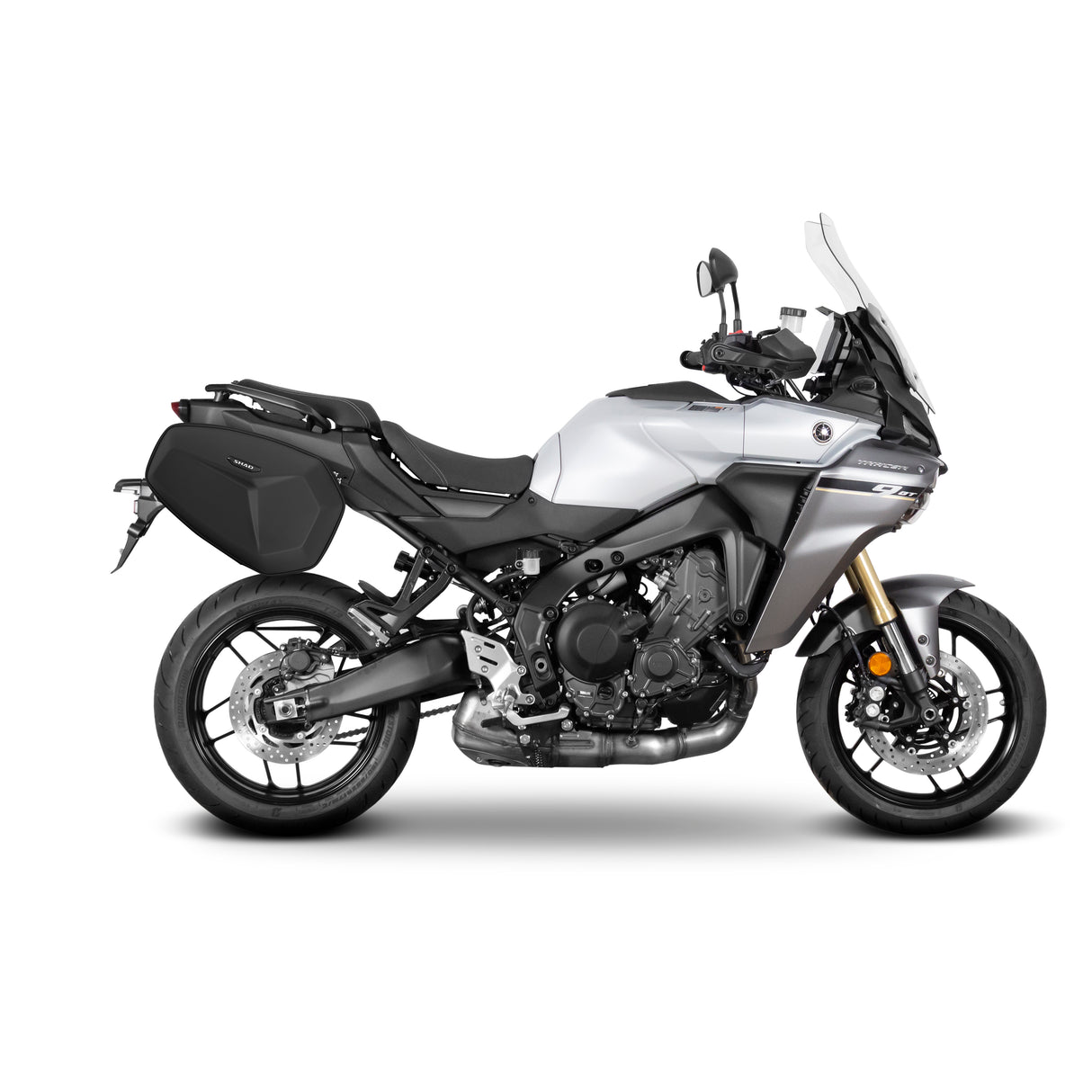 SHAD-Rahmen-Kit + E48SR-Taschen für Yamaha Tracer 9 25