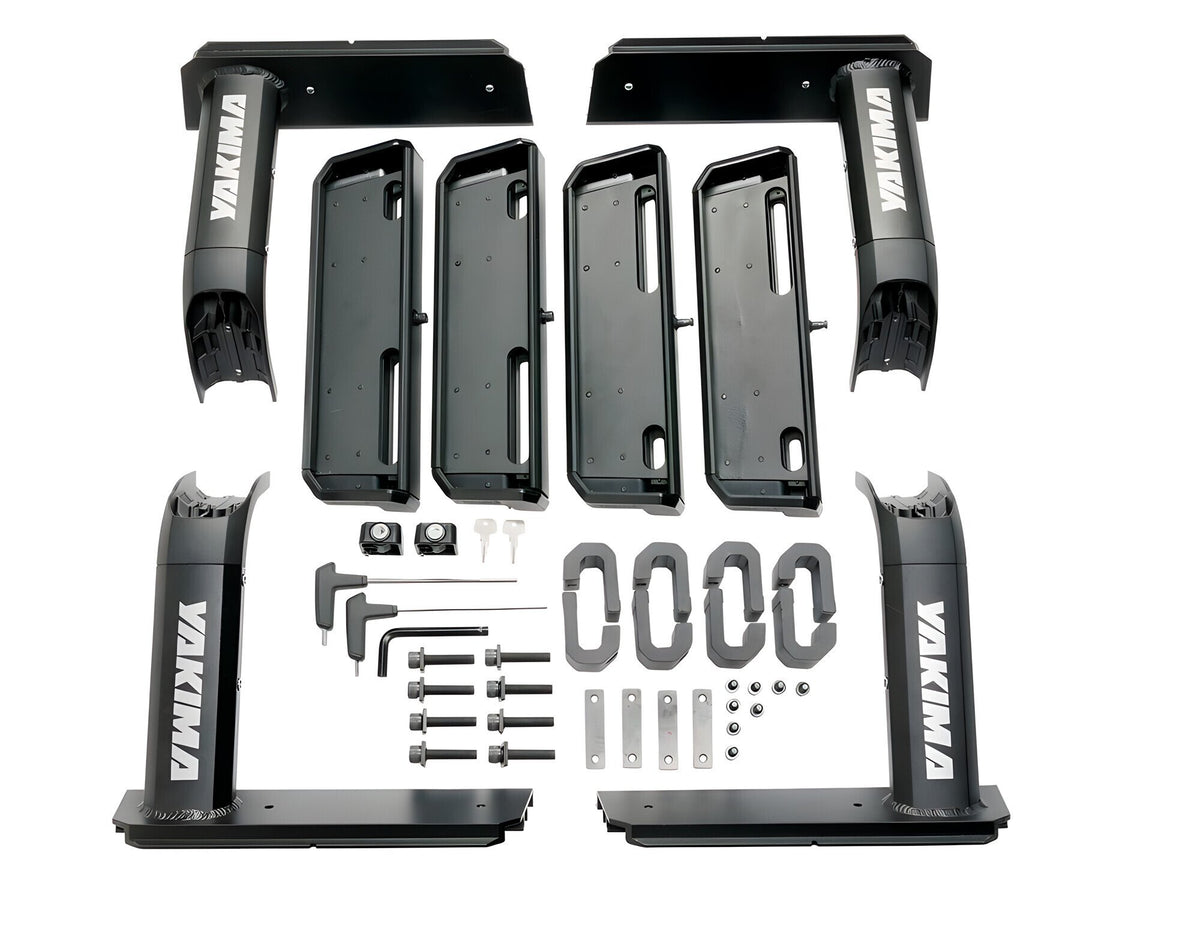 Yakima OutPost HD, set 4 piedi con montanti ad altezza fissa per pick-up