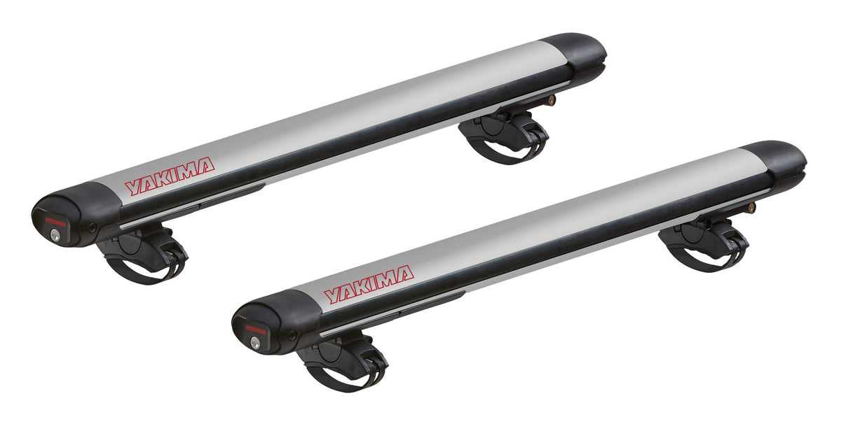 Portasci per Barre da Tetto Yakima FatCat 6 Evo Silver