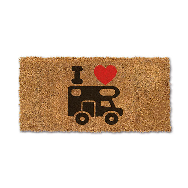 Zerbino I love camper in cocco 25x50 cm ZRB105