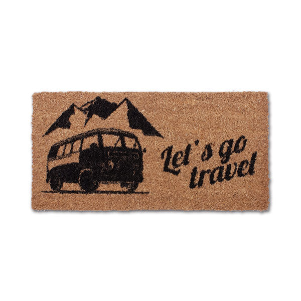 Zerbino Let's go travel in cocco - 25 x 50 cm ZRB115