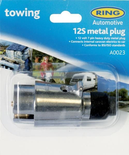 Ring 7-pole 12S metal plug