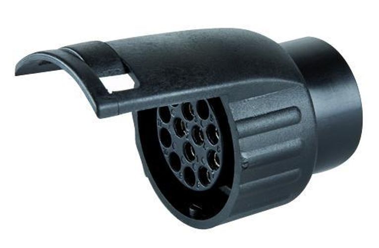 Adaptador de anillo de conector hembra de 7 pines a conector macho de 13 pines