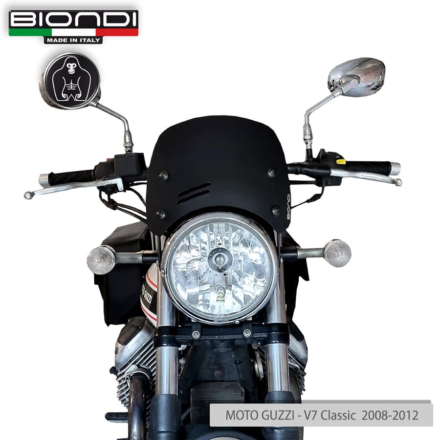 Biondi Cupolino Caffè Nero Satinato per Naked Retro - Kit Montaggio Incluso