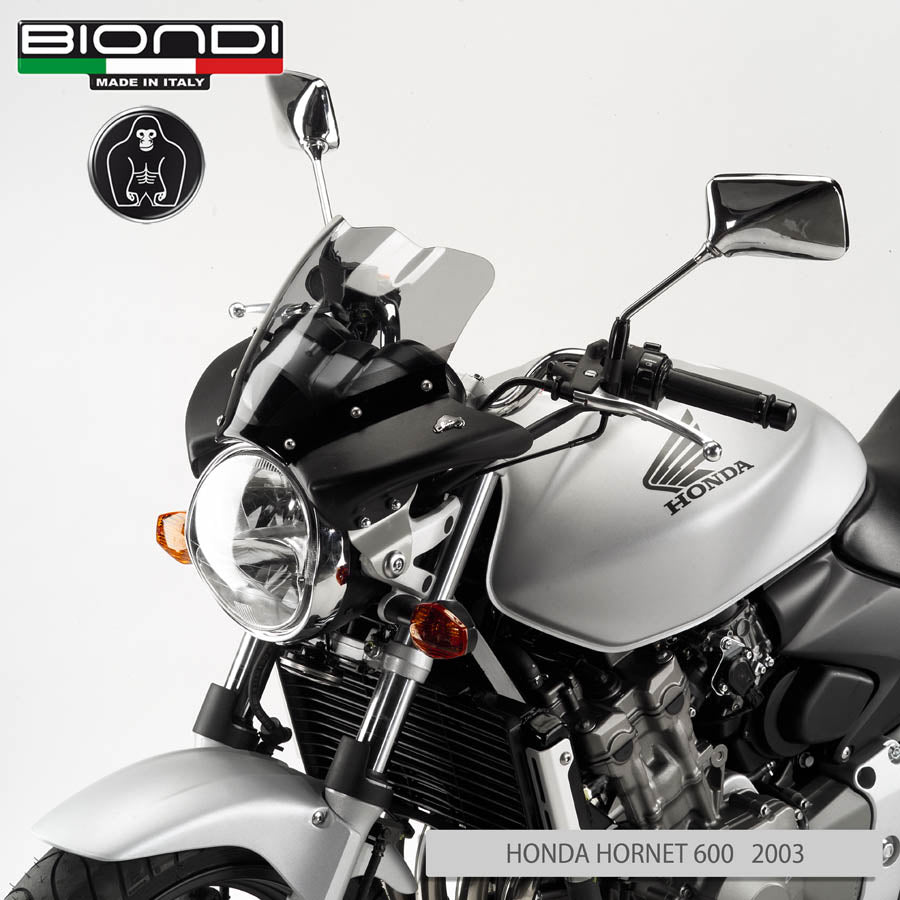 Biondi Metal Dark Cupolino Alluminio Anodizzato Nero con Plex Fumé