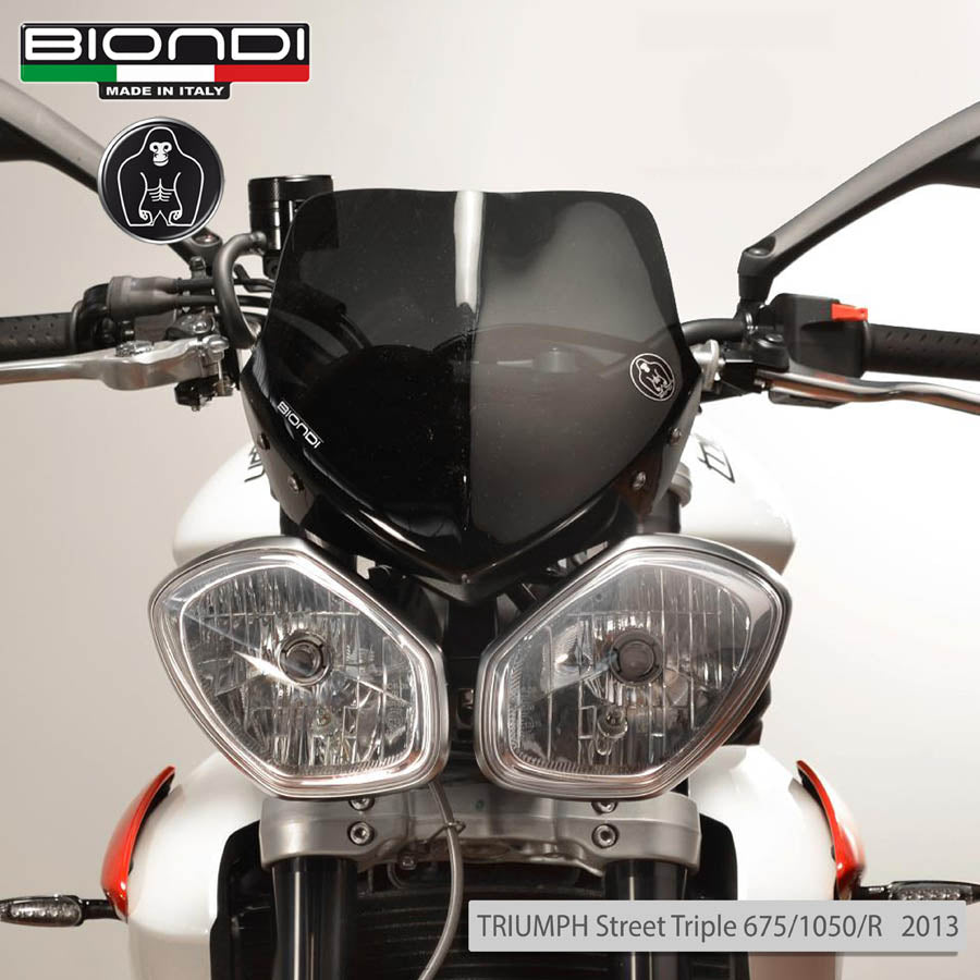 Biondi Cupolino Fumé Scuro Triumph Speed/Street Triple 675-1050 cc