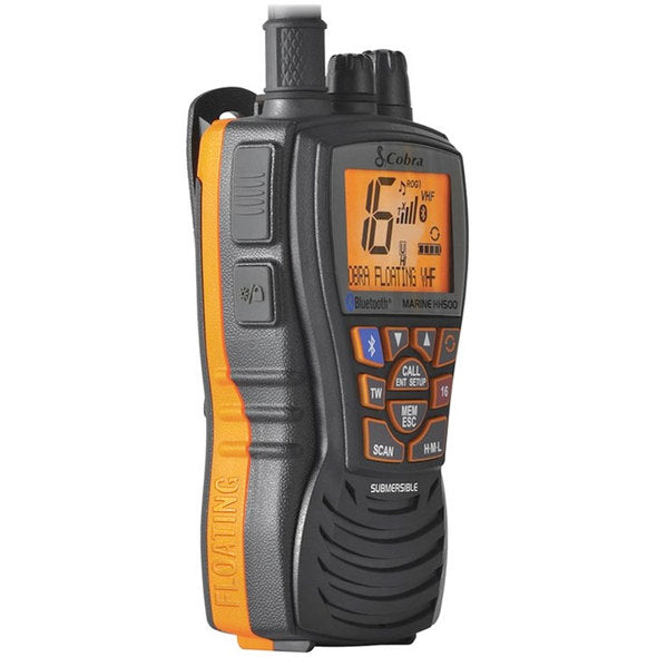 VHF galleggiante Cobra MR HH500 con bluetooth
