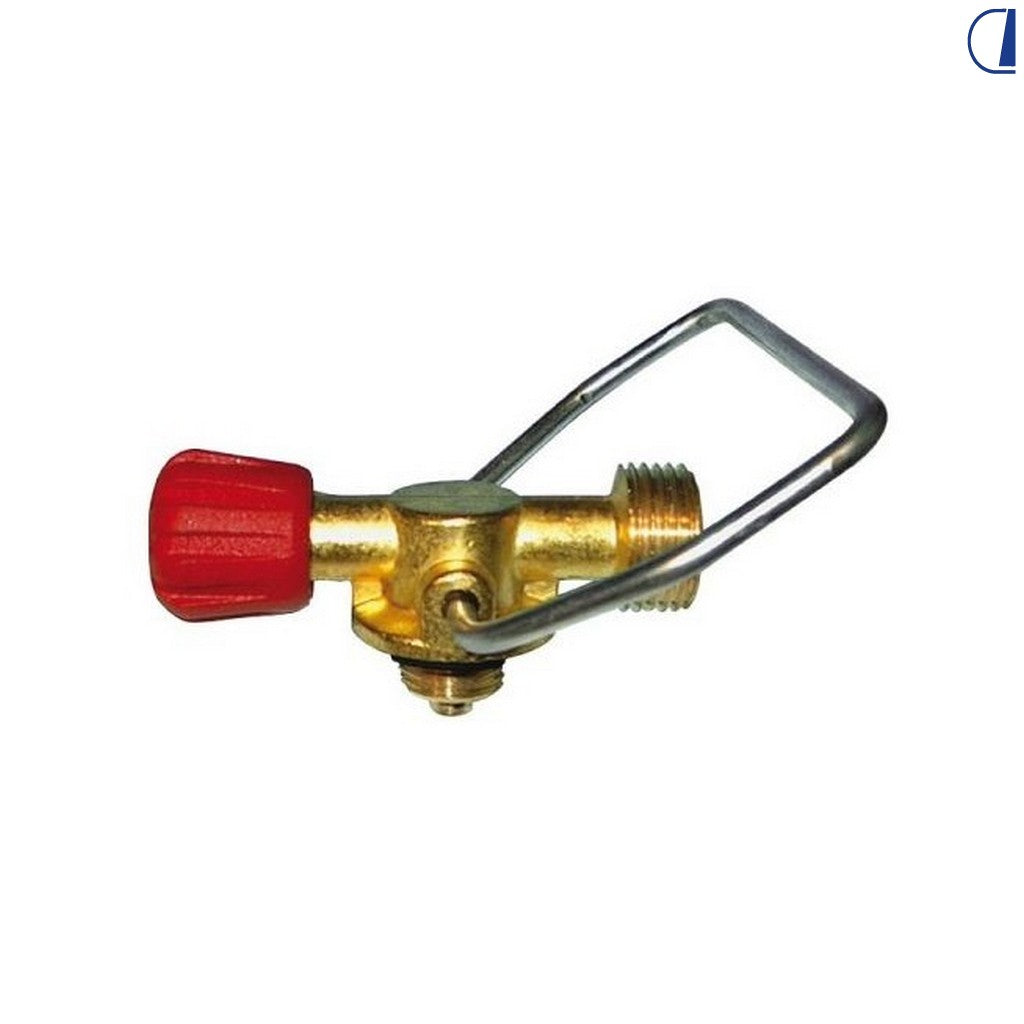Rubinetto per bombola Campingaz senza sfiato M16x1,5 – uscita M20x1/14" sx