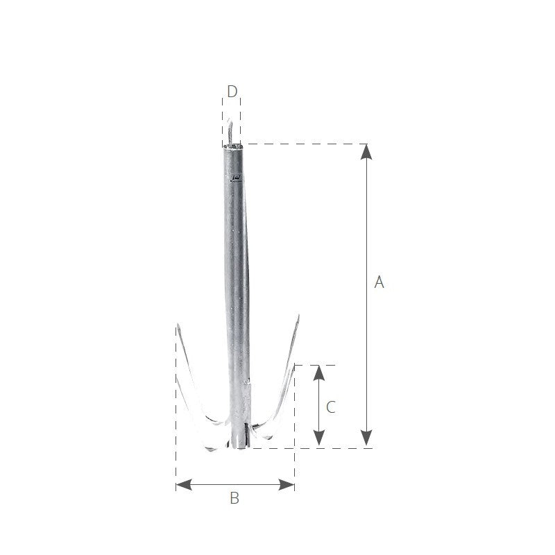 Plastimo Ancora Rockfish Kg 0, 700 13255